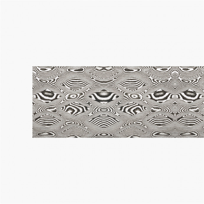 Forged carbon damas steel DSC - Rhombi