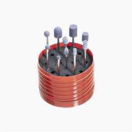 Kit de 10 meules sur tige - Ø 3 NDW