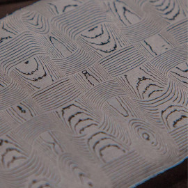 Vegas Forge - Baskweave - American Edelstahl Damaskusstahl