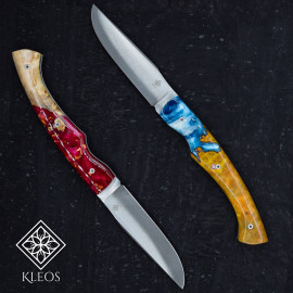 Japanese sandwich steel Suminagashi VG10 - 67 layers
