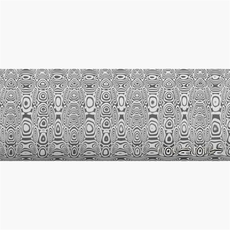 Stainless Damascus - Damasteel® DS93X - Ladder