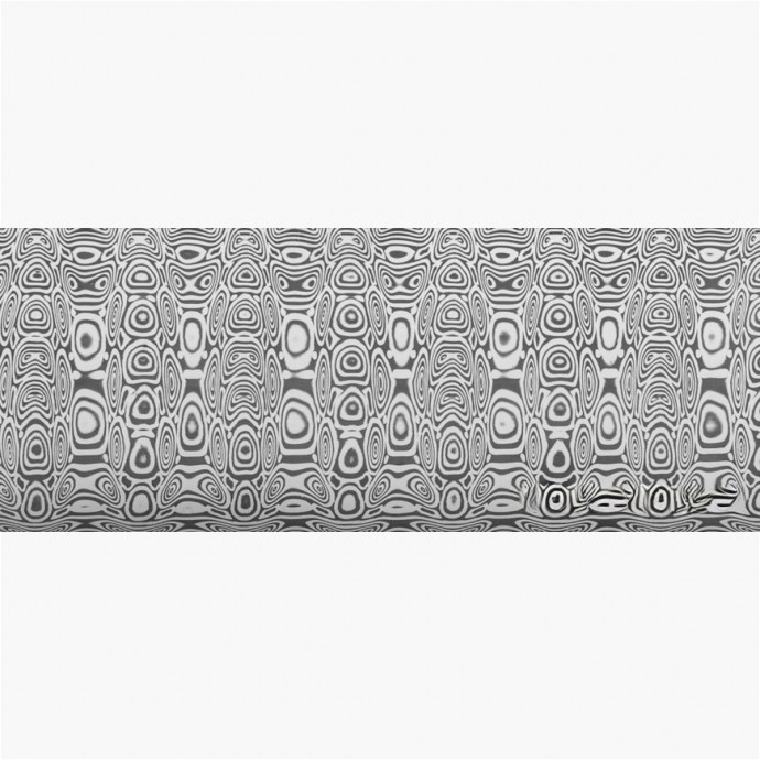 Stainless Damascus - Damasteel® DS93X - Ladder