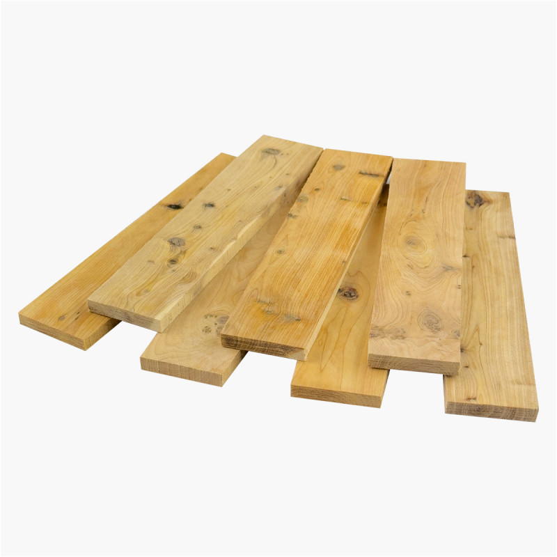 Natural juniper wood scales