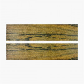 Natural ziricote wood scales