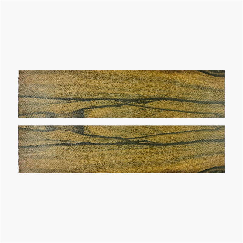 Natural ziricote wood scales