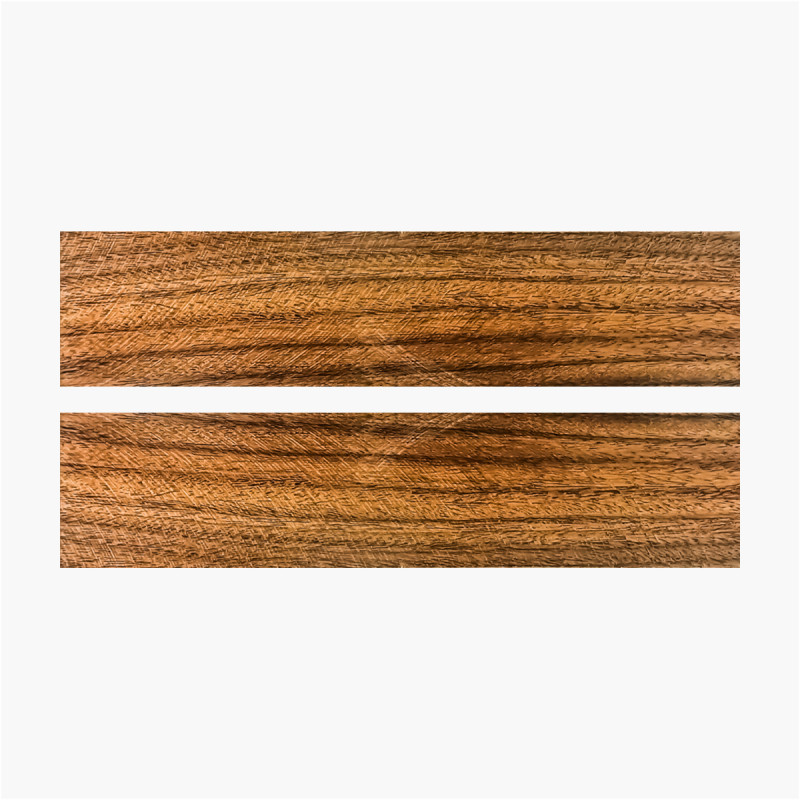 Natural rosewood scales