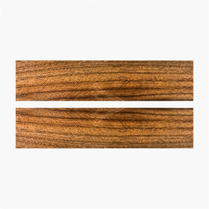 Natural rosewood scales