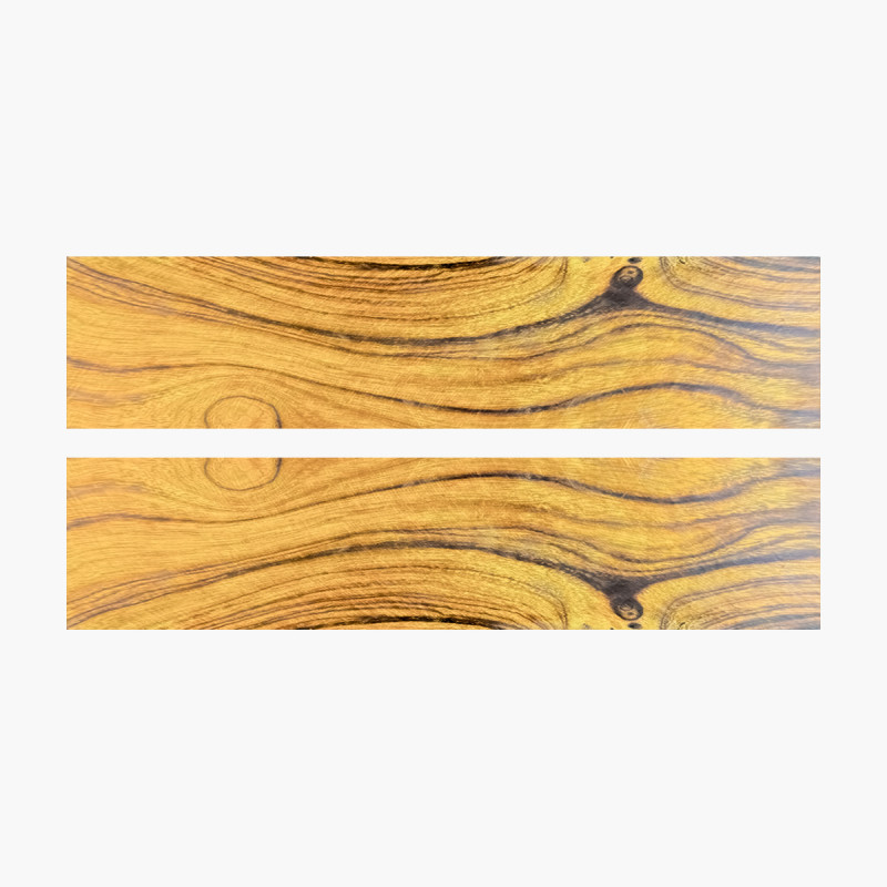 Natural iron wood scales