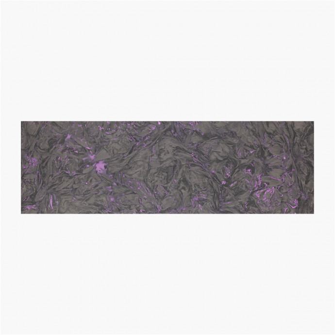 Carbon Fiber Blister - Dark matter Violet - Fat Carbon