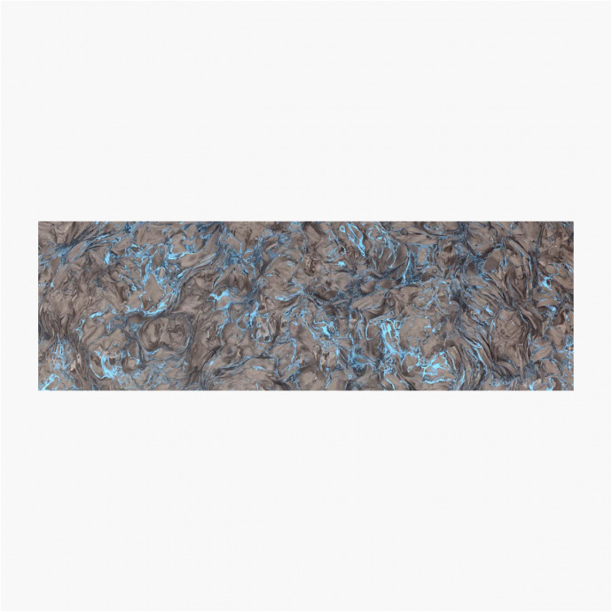 Scales carbon fiber - Dark matter Blue - Fat Carbon