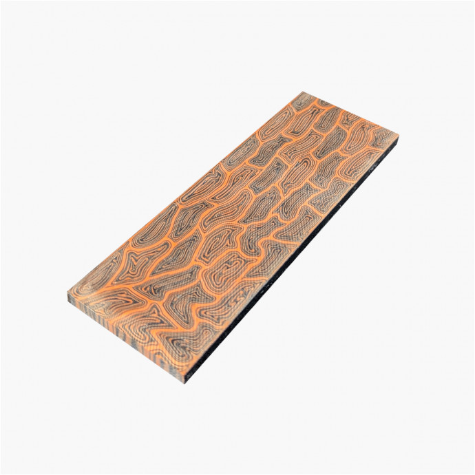 G10 Scales - Wave - Orange Black