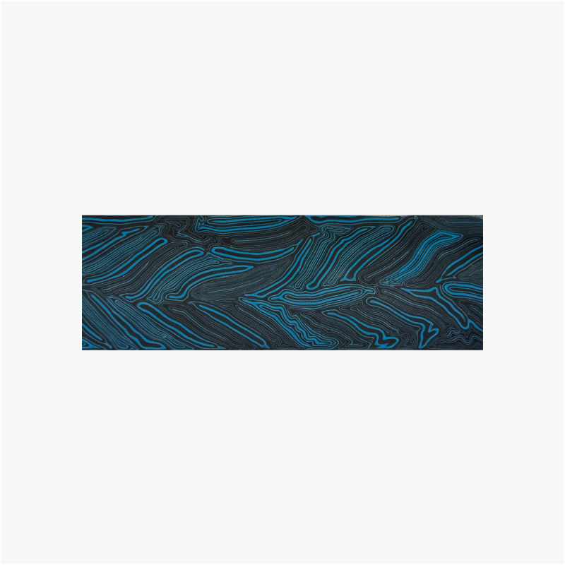 G10 Scale - Damascus - Black Blue