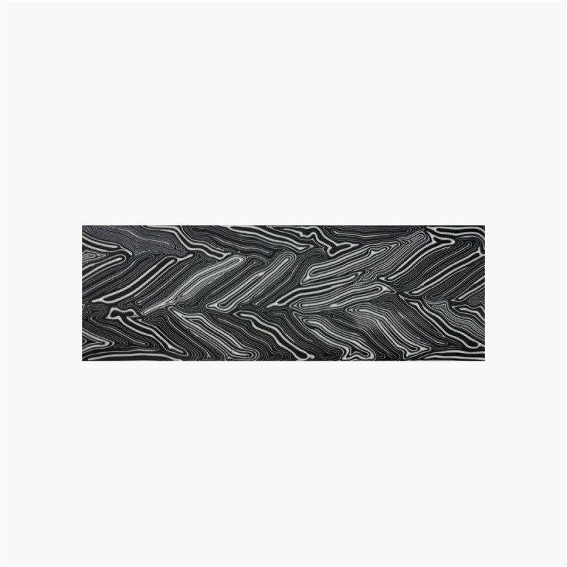 G10 Scale - Damascus - Black White
