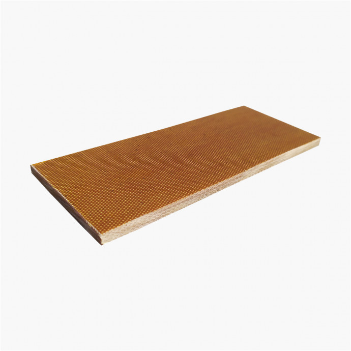 Micarta Teller - Leinwand natürlich