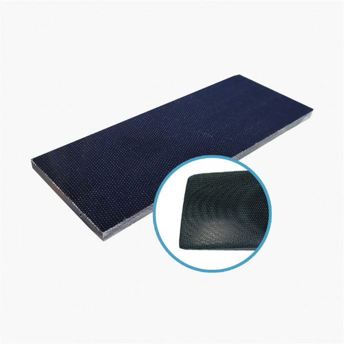 Micarta Plates - Canvas Black