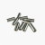 Pivot pins Ø3x10 mm - M2