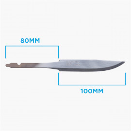 Puukko Messer Klinge zum Montieren Mora Inox #1