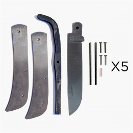 Kit knife - Mineur screw - 5 pieces