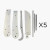 Kit knife - London Full handle - 5 pieces