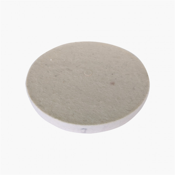 Polishing felt white diameter 150mm