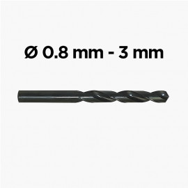 HSS 960 Drills quick steel Ø 0.8 to 3.0 mm.